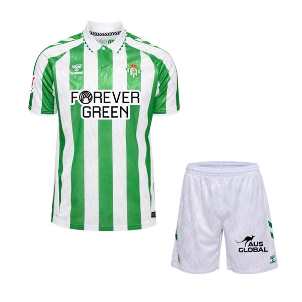 Maillot Real Betis Domicile All Sponsors Enfant 2024-25